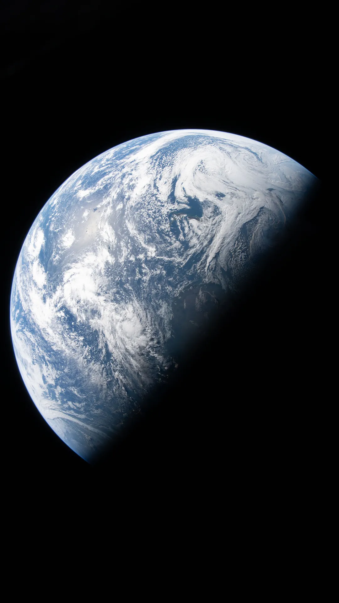 Earth from the crew